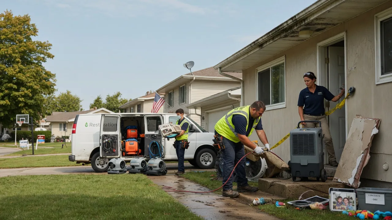 Water Damage Restoration in Henrietta, MO near me